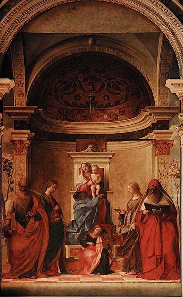Giovanni Bellini San Zaccaria Altarpiece Germany oil painting art